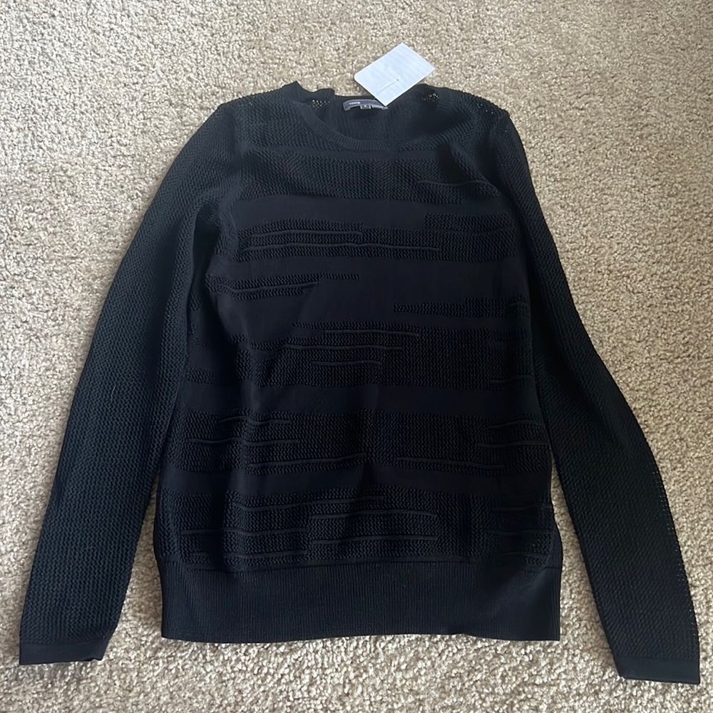 Vince Size Small Black Sweater